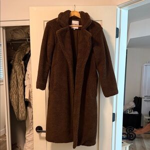 Bb Dakota Brown Teddy Coat